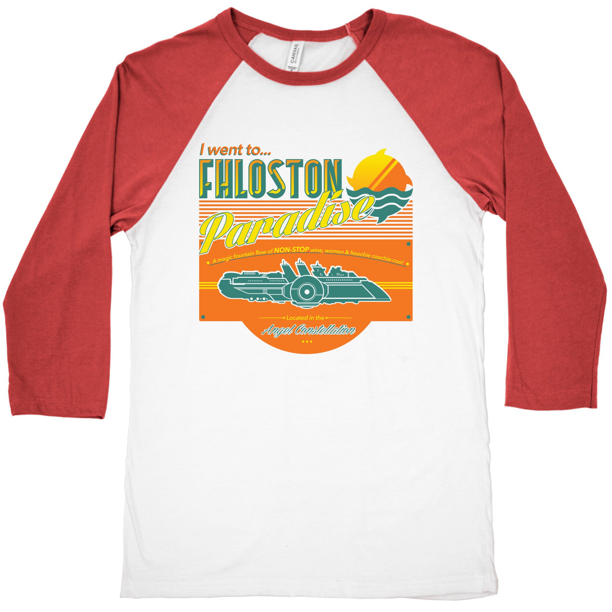Fhloston Paradise Baseball Tee